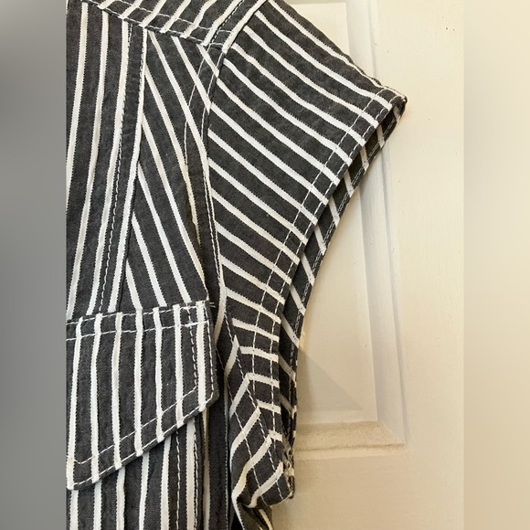 White House Black Market Striped Utility Midi. Size - 0P. - Picture 11 of 13